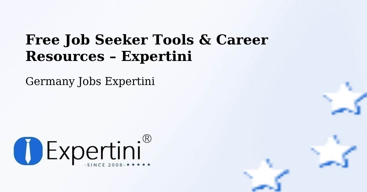 Free Job Seeker Tools & Career Resources – Sinzig - Sinzig, Germany Jobs Expertini